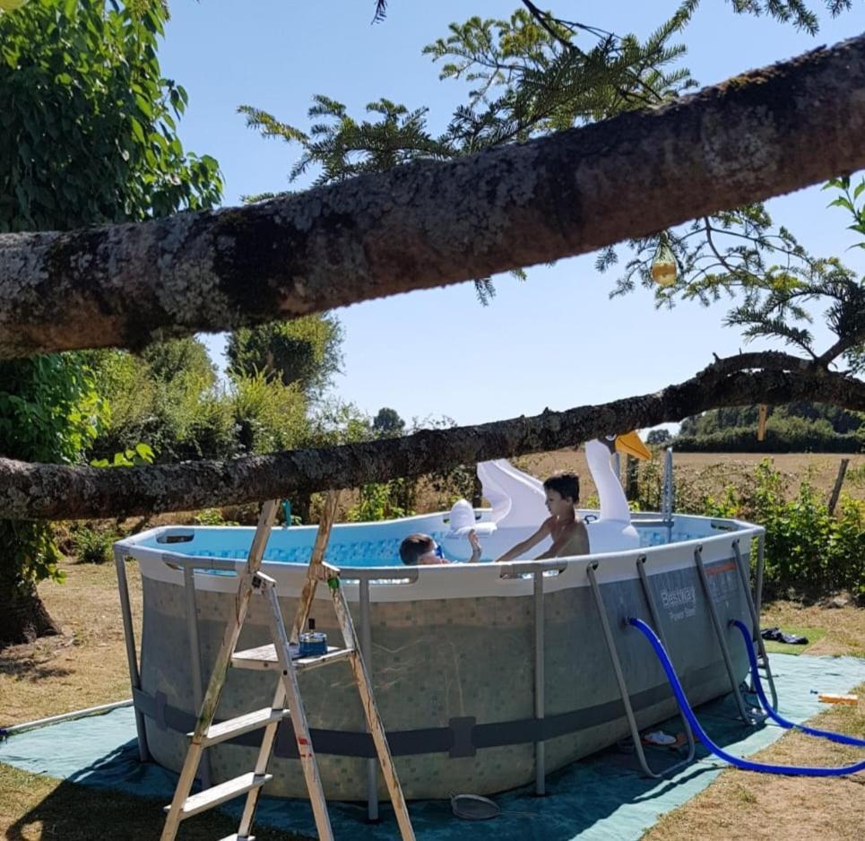 Gite 4 Pers, Jacuzzi, Piscine, Proche Futuroscope, Calme Et Nature A La Roche Posay La Roche-Posay Exteriér fotografie